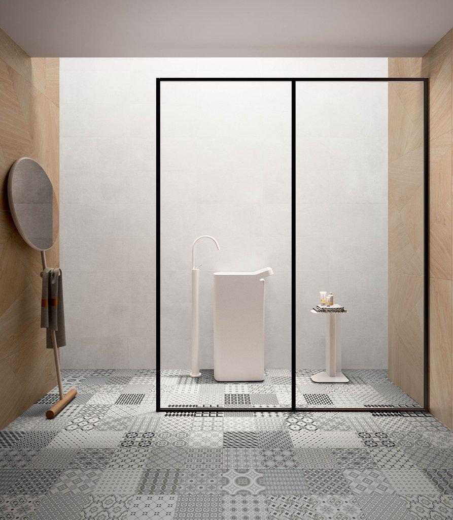 Sant Agostino - Set - Set Concrete White 120x120